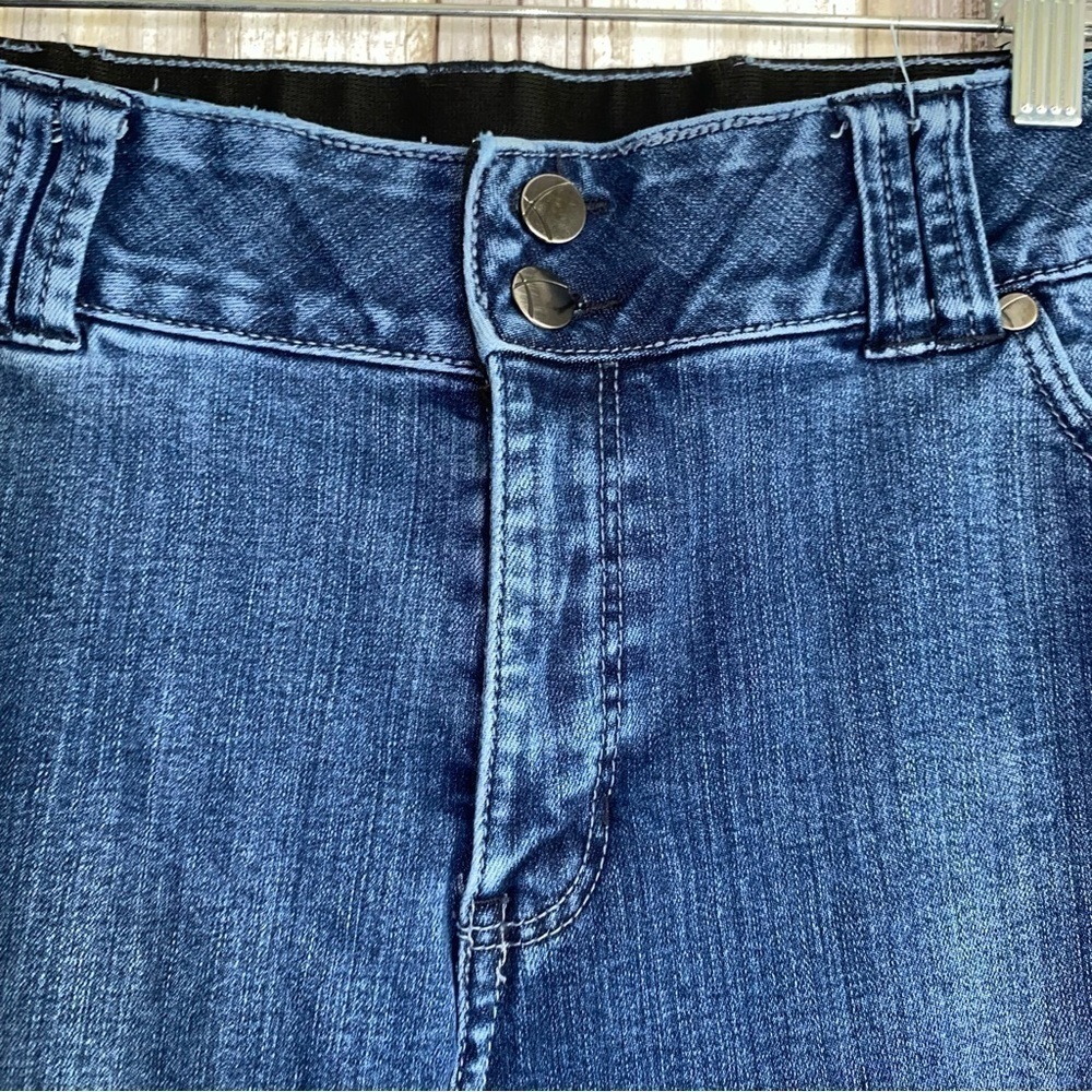 Lane Bryant Straight Leg Stretch Jeans Size 18 Medium Wash Denim Plus Size - Picture 5 of 8